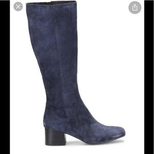 Born Avala Indigo Suede Tall Boots- Dillard’s